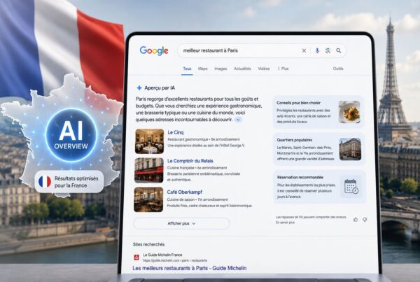 comment apparaitre sur google ai overview en france