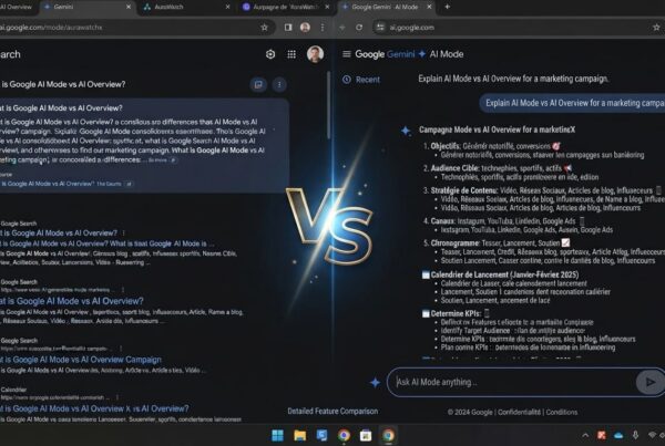 différence entre ai overview et ai mode france